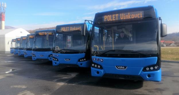Première commande de nouveaux bus en Croatie: 7 VDL Citea LLE-120 livrés à Polet d.o.o.