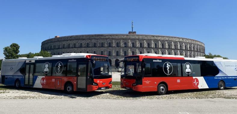 Le Medibus de VDL Bus & Coach sert de laboratoire mobile dans la lutte contre le COVID-19