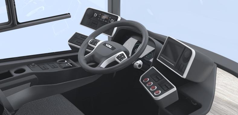 The bus driver is also an indispensable link in the new generation of electric Citeas