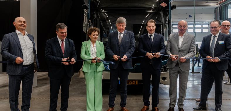 VDL Bus & Coach opens state-of-the-art bus plant in Roeselare, Flanders 