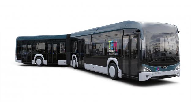 Met 36 gelede voertuigen van de nieuwe generatie Citea's, maakt VDL Bus & Coach vanaf 2024 entree in OV Bordeaux