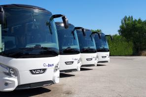 Nouvelle coopération en Espagne: VDL Bus & Coach livre 10 Futura à The Bus Ontime