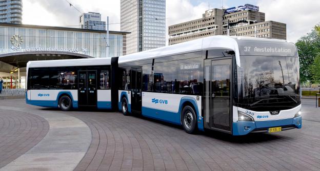 Amsterdam wird mit 84 VDL Citeas der neuen Generation noch nachhaltiger
