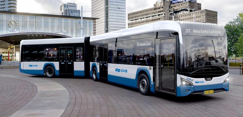 Une série de 84 VDL Citea de nouvelle génération rend la ville d'Amsterdam encore plus durable